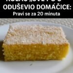 KOLAČ “SVE PO 3” ODUŠEVIO DOMAĆICE: Pravi se za 20 minuta